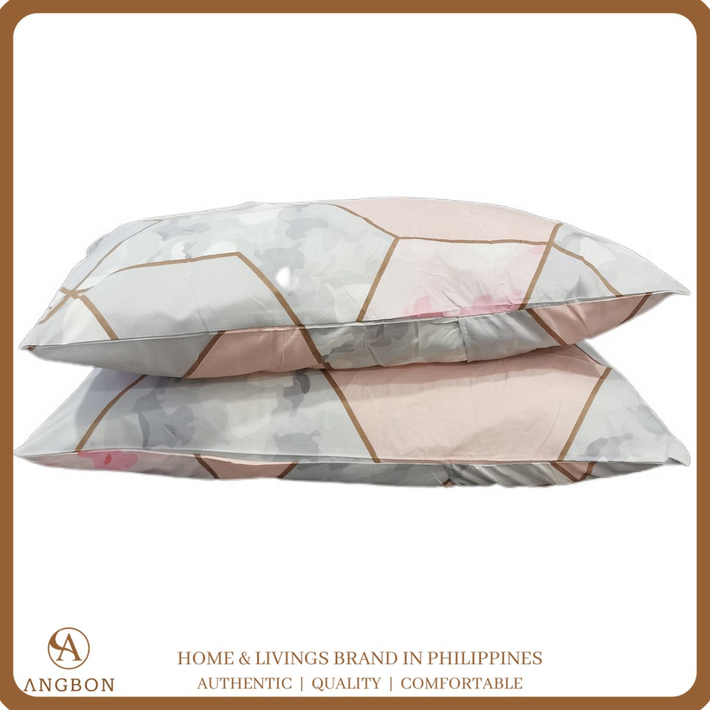 Angbon Korean Cotton Pillow Case 18"*28" 2pcs Overlap Pillow Cover Shopee Philippines