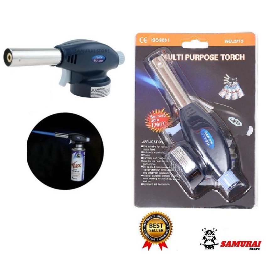 MAPLE SHOP's Multi-Purpose Blow Torch Butane Torch Flame Gun ( BUTANE ...