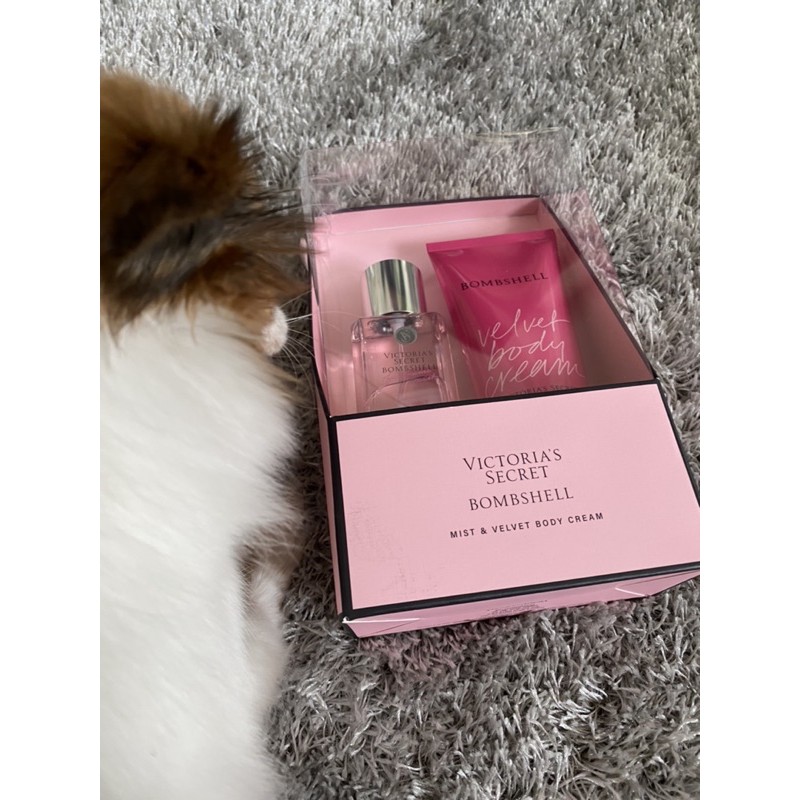 Victoria’s Secret Bombshell Mist and Body Cream Set | Shopee Philippines