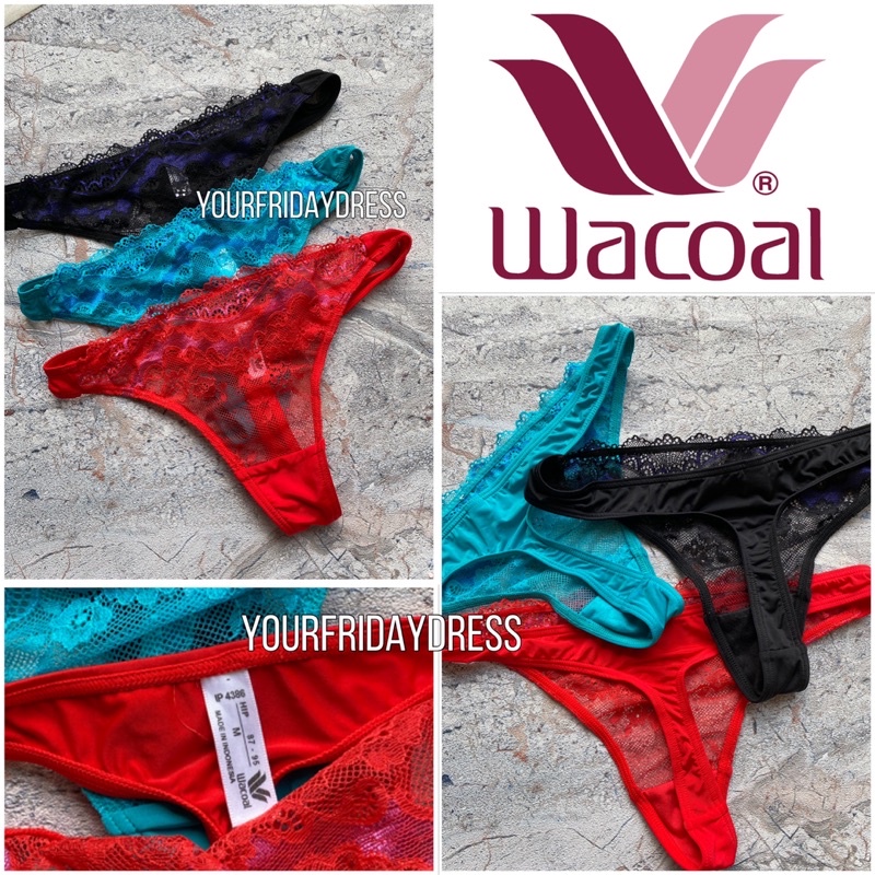 Waco*al lacey g string panties soft comfortable panties Lace Brocade ...