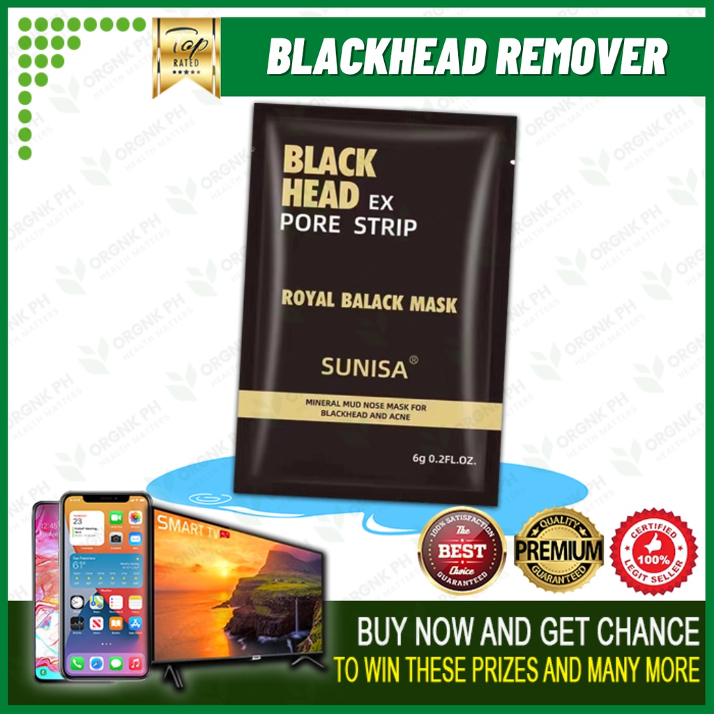 ORGNKPH 1PC Blackheads Remover Ex Pore Strips Deep Cleansing Nose Pore ...