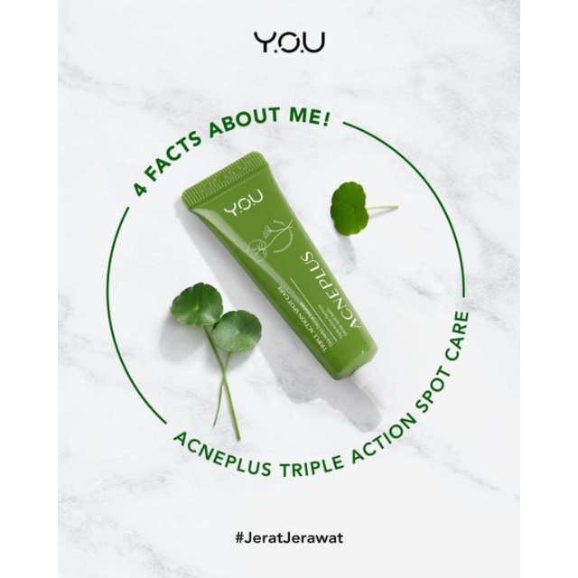 Y.o.u ACNE PLUS Triple Action Spot Care | Shopee Philippines