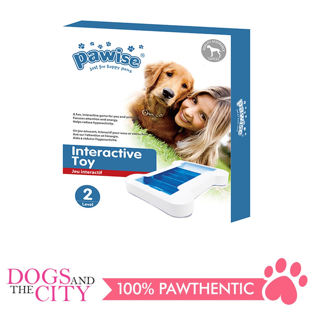 Pawise 14813 Smart Toy Interactive Sliding Sticks Treat Puzzle Dog Toy