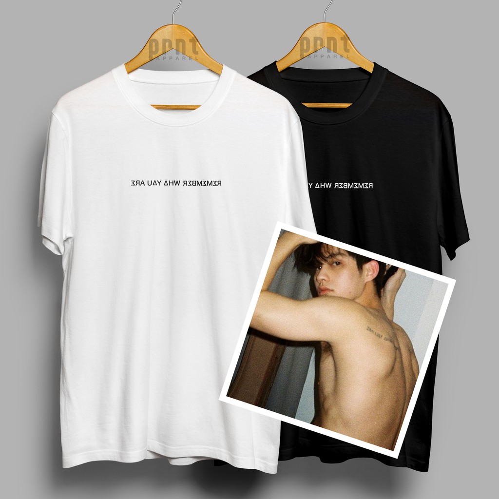 2gether Bright Vachirawit tattoo Thai BL Drama Shirt | Shopee Philippines