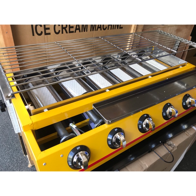 MONARIS Original ETON Upgraded 6 Heads BBQ Grill Smokeless Barbecue