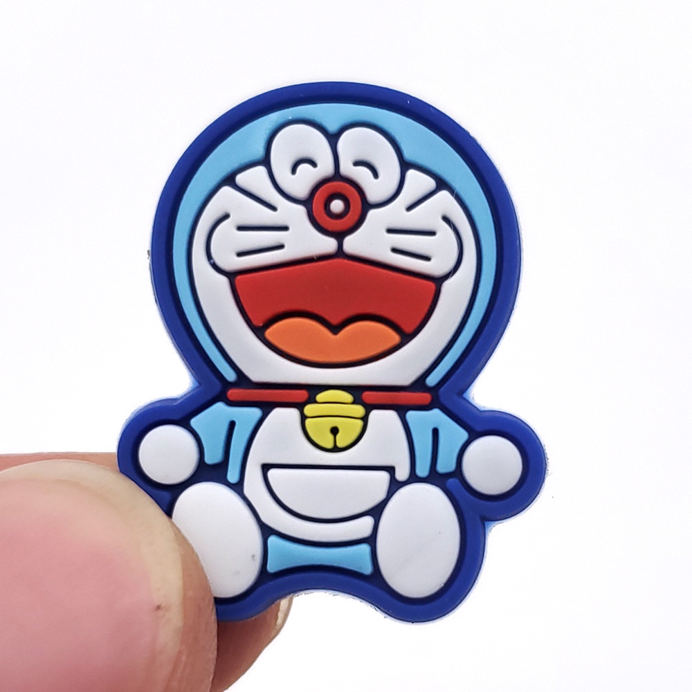 DIY Cute Cartoon Japanese Anime Charms Shoe Decoration Doraemon ...