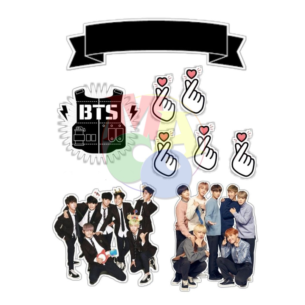 BTS Cake Toppers with Name | Shopee Philippines