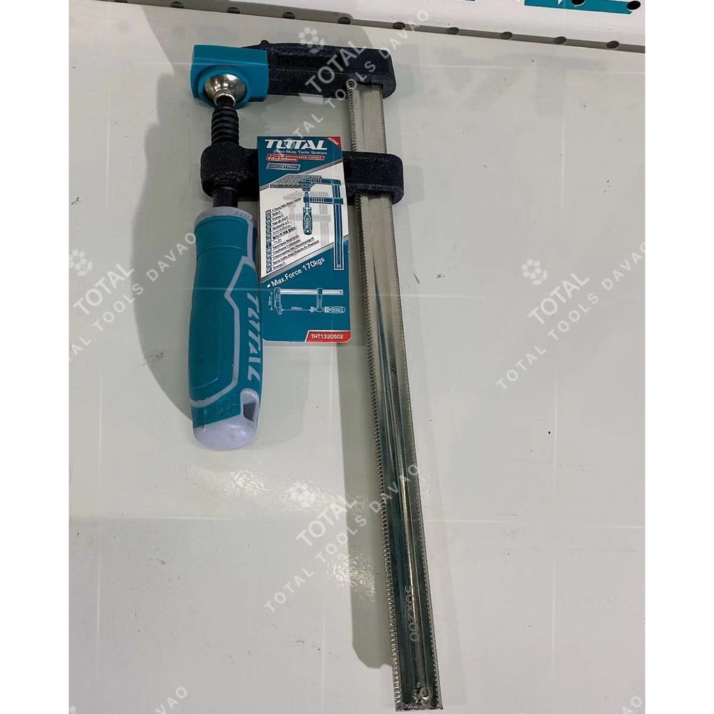 TOTAL F clamp 200mm THT1320502 INDUSTRIAL | Shopee Philippines