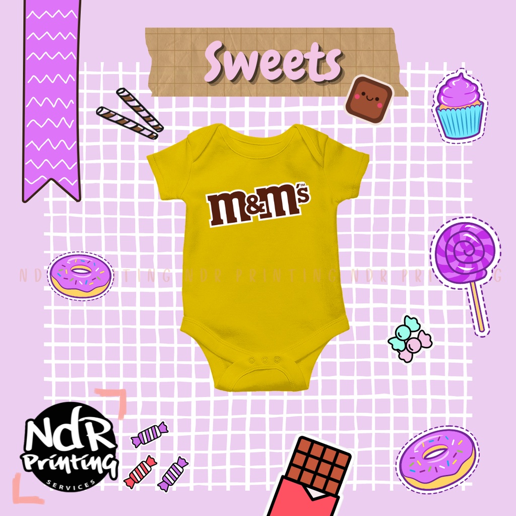 Baby Onesie M&M's Shopee Philippines