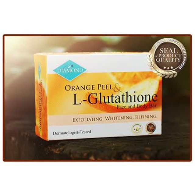Diamond Orange Peel & L-Glutathione Soap