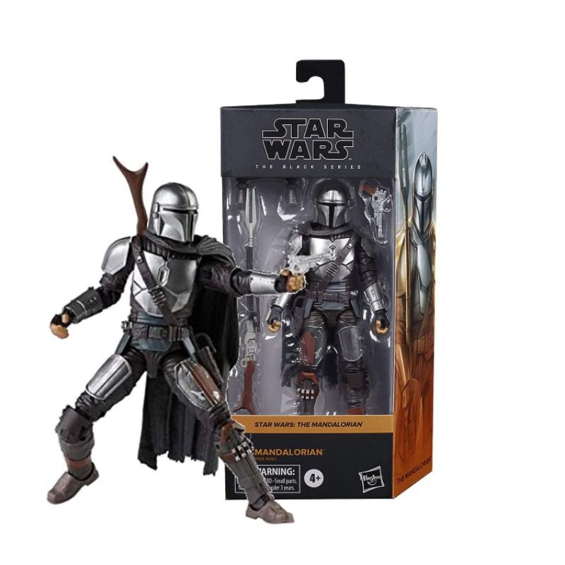 Star Wars Black Series The Mandalorian Beskar Armor 6 Inch Action Figure Hasbro Shopee Philippines 9313