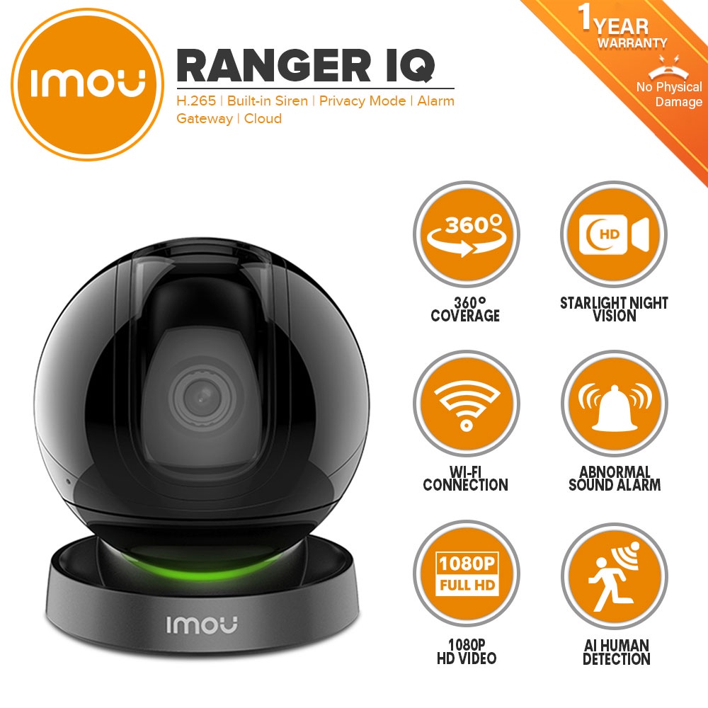 IMOU Caméra IP - Ranger IQ - Imou