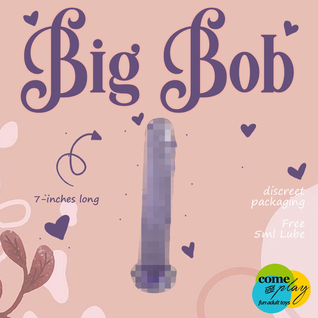Big Bob" Premium Realistic G Spot Dildo Sex Toy for Women | Shopee  Philippines