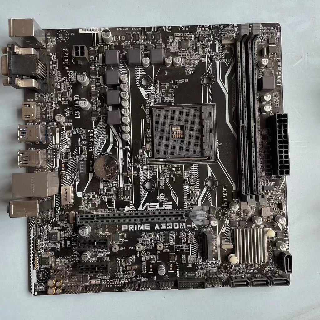 ASUS B350M-PLUS GAMING Motherboard Socket AM4 DDR4 64GB For AMD B350M ...