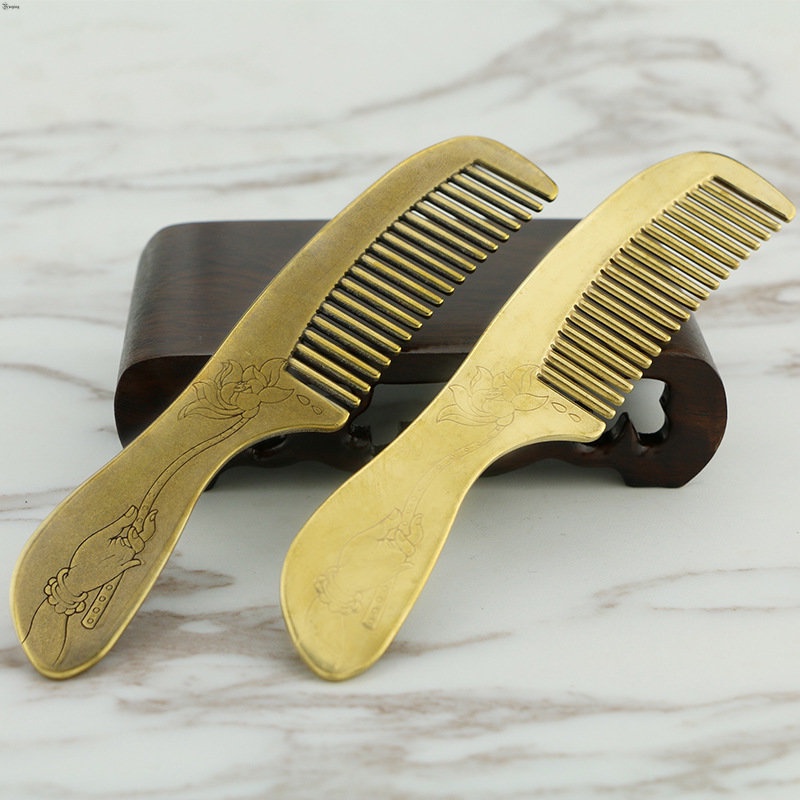 Yueying Handmade Pure Copper Copper Comb Restoring Ancient Ways Seiko ...