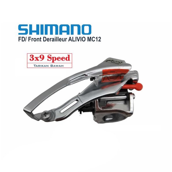 Shimano alivio 3 speed front derailleur hot sale