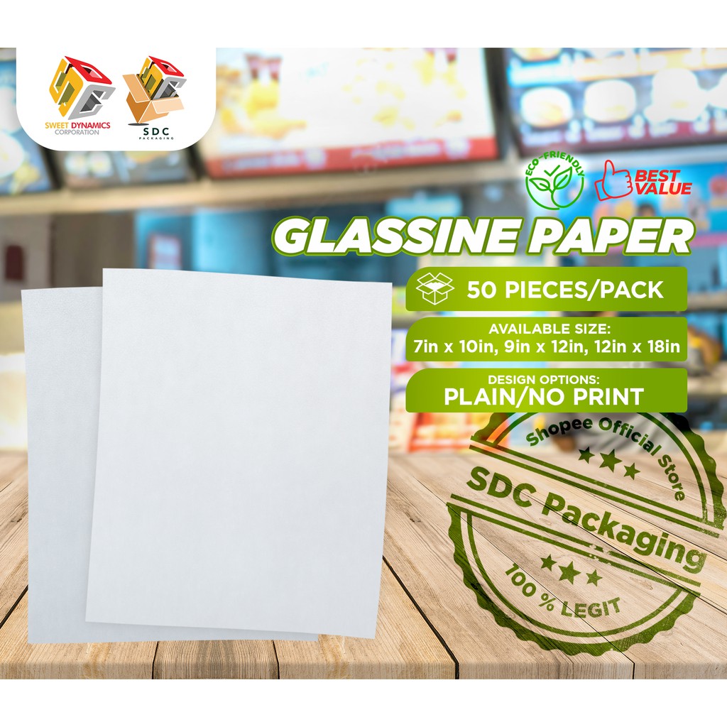 50 pcs Glassine Paper Food Wrapper Food Liner for Empanada Loafs Fresh