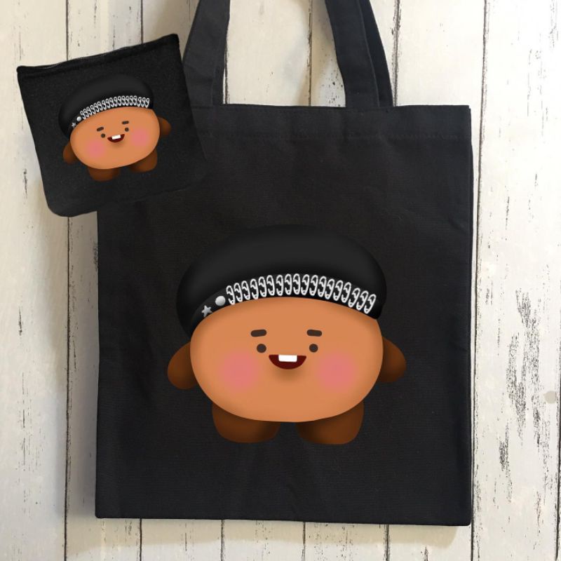 Tote bag bt21 shopee top