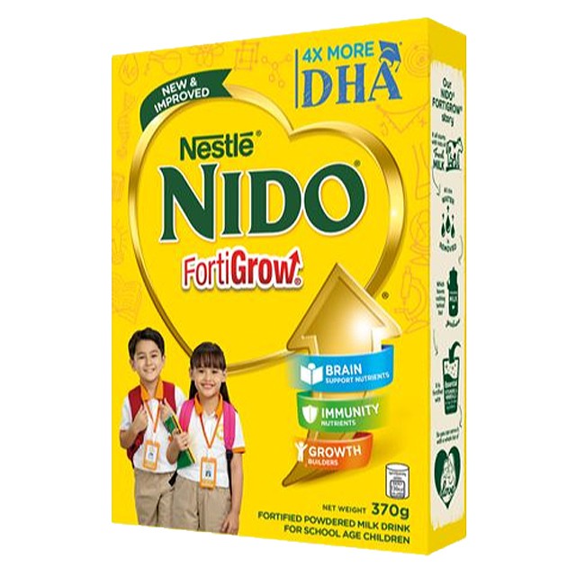 Nido Fortigrow Powdered Milk 370g | Shopee Philippines