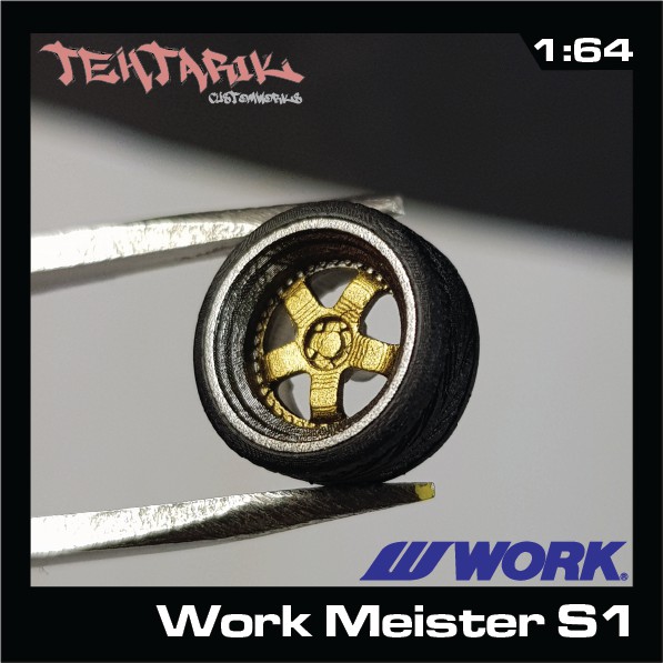 Work Meister S1 Resin Rims 1:64 Scale 9mm 10mm | Shopee Philippines
