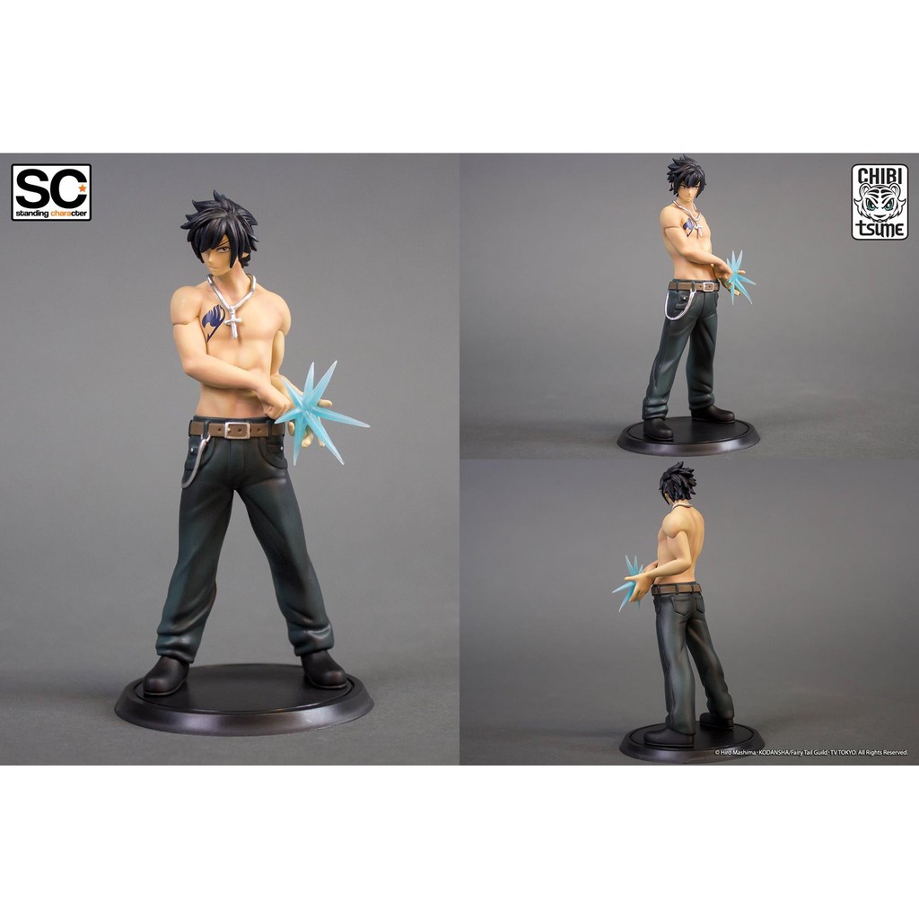 Statue FAIRY TAIL Gray Fullbuster HQF 1/8 - Tsume - PVC Authentique