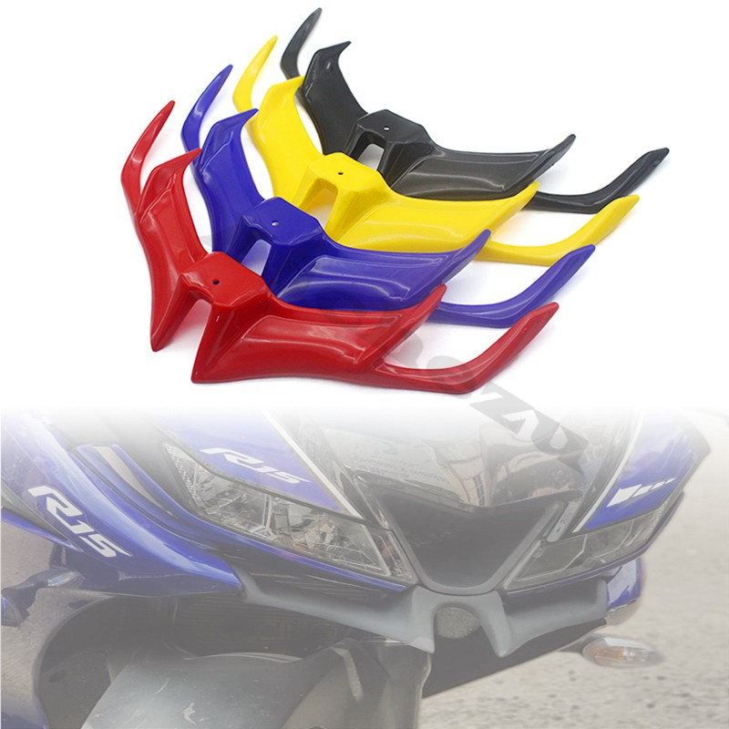 Motorcycle Front Fairing Aerodynamic Winglets ABS Plastic Cover ...