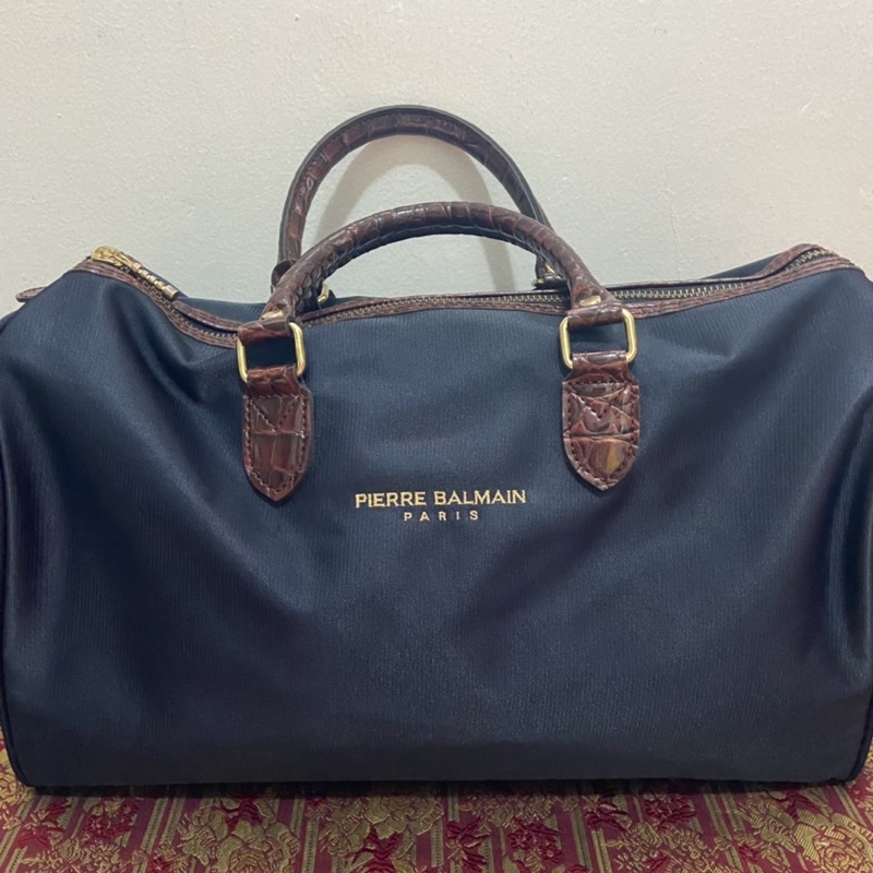 Forræderi brud melon Pierre Balmain Paris Small Travel Bag | Shopee Philippines