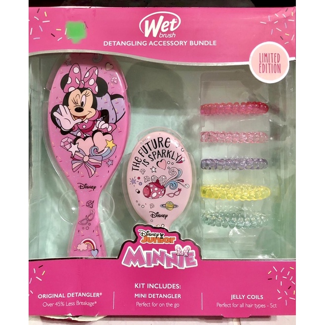 Minnie Mouse Wet Brush Detangling accessory bundle Shopee Philippines