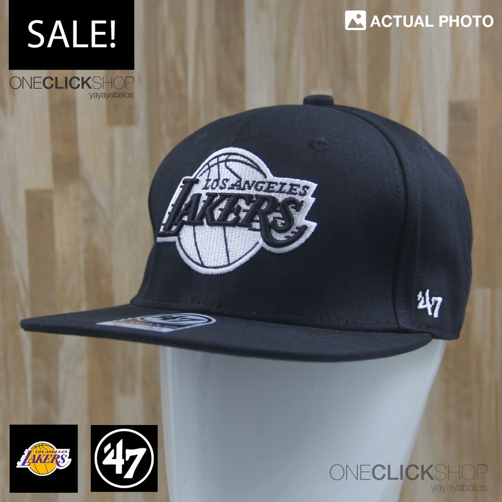 Lakers clearance cap black