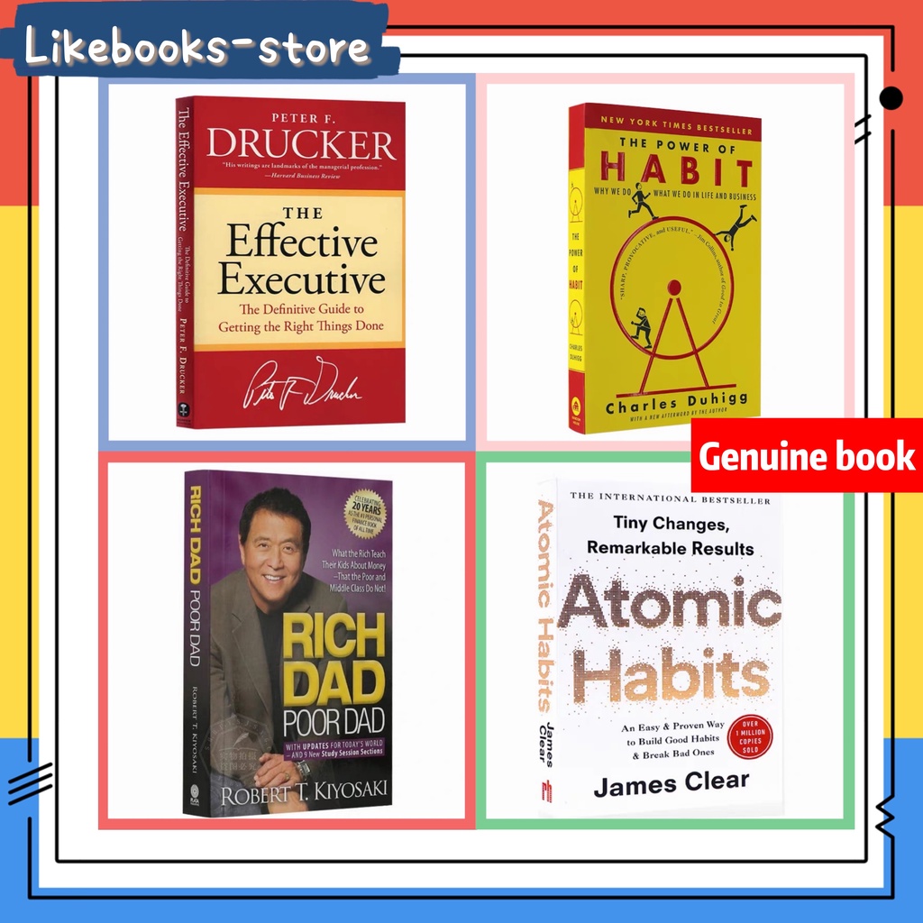 Dad　of　Effective　Dad　Rich　Poor　Executives　Habits　Basic　Habits　Philippines　The　Shopee　English　Power　and　Book