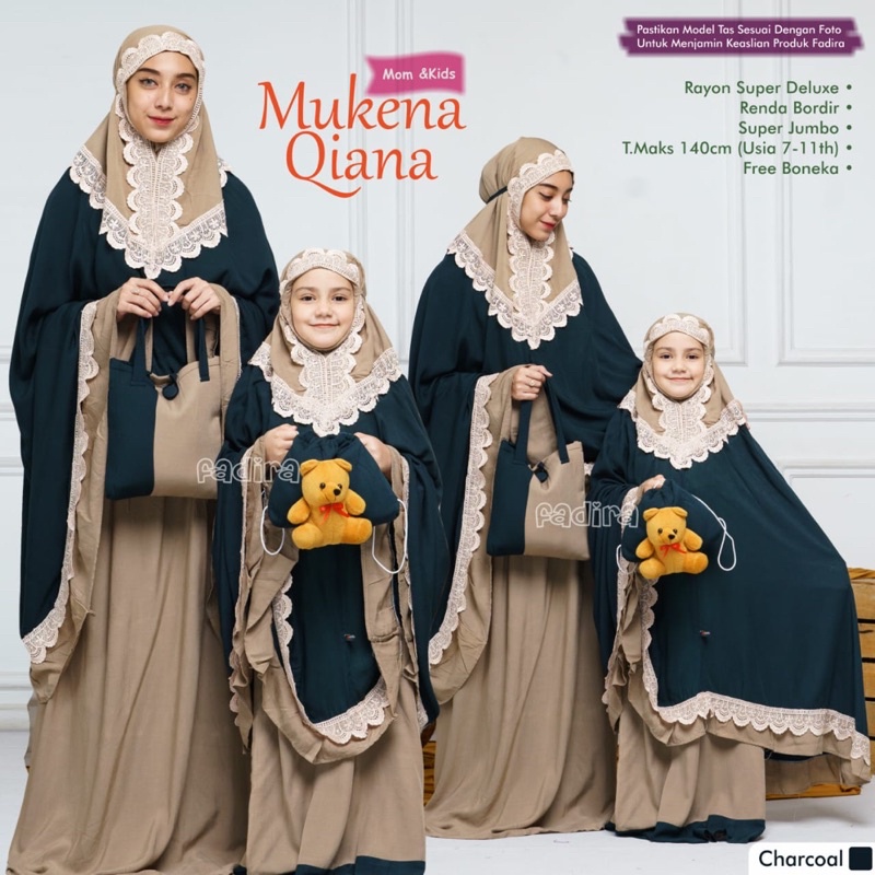 Aliza Mother and Child Couple Prayer Robe by Fadira Collection | Shopee ...