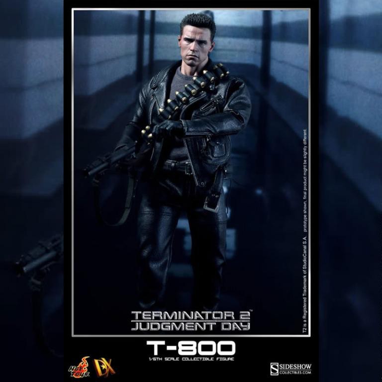 Hot Toys DX10 Terminator 2 T-800 1/6 Scale DX | Shopee Philippines