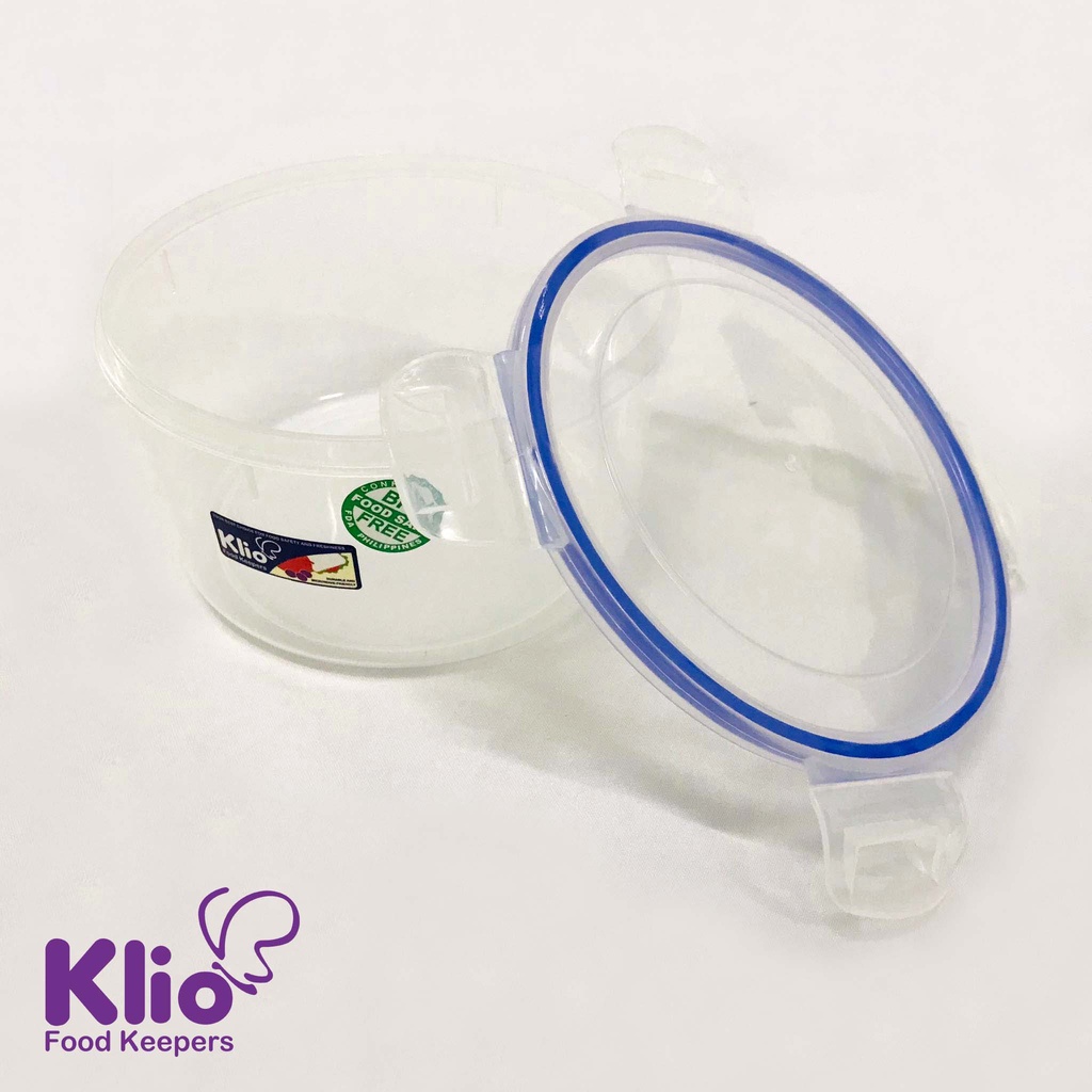 Klio Snap Lock Round Stack Food Keeper Silicon Sealed Container Leak ...