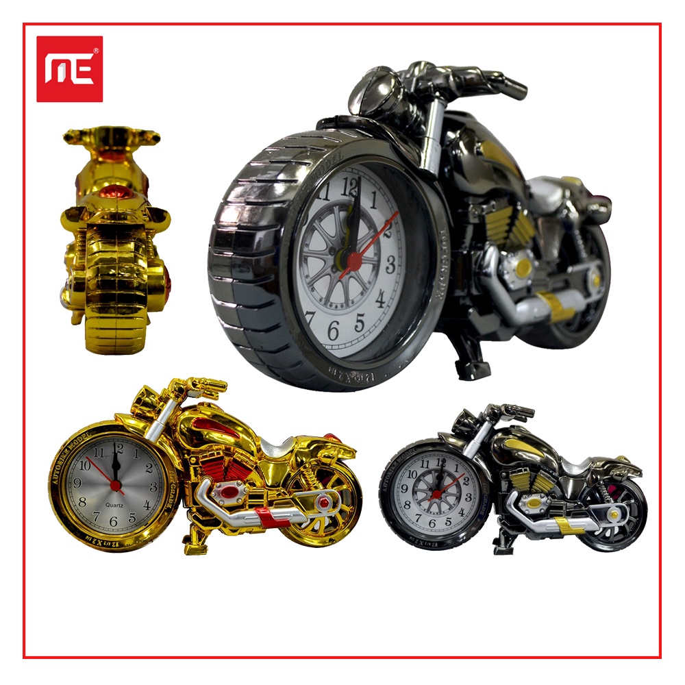 Table Alarm Clock Autobike Model PF 168 Motorcycle Wall Clock Alarm Clocks display home Office
