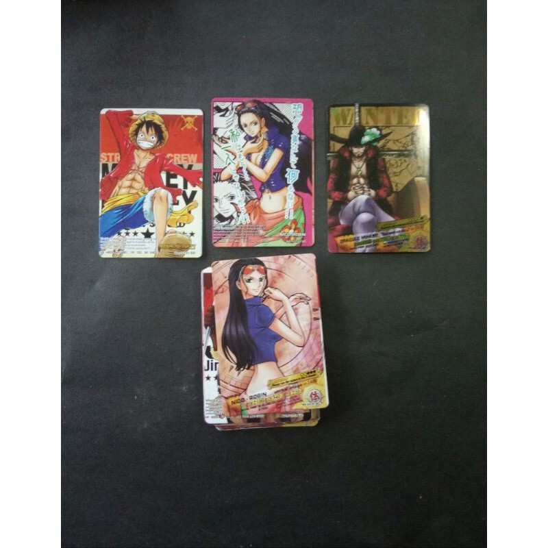 One Piece Cards Original Bandai Toei Animation 60 Cards (AR QR Code ...