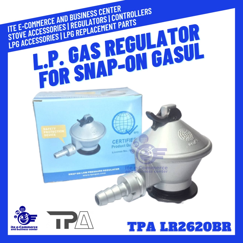 LR2620BR LP Gas Regulator Autocontroller TPA for Snap On Petron Gasul