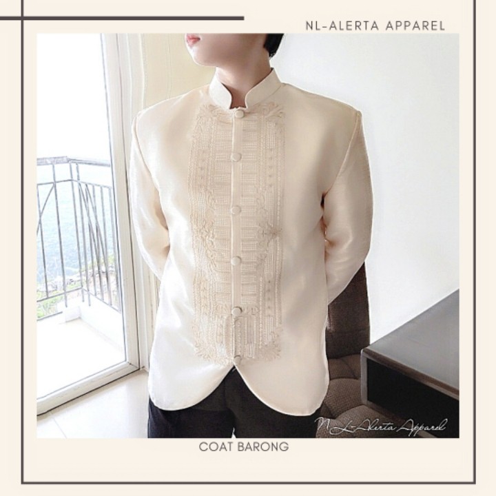 Slim fit best sale barong tagalog