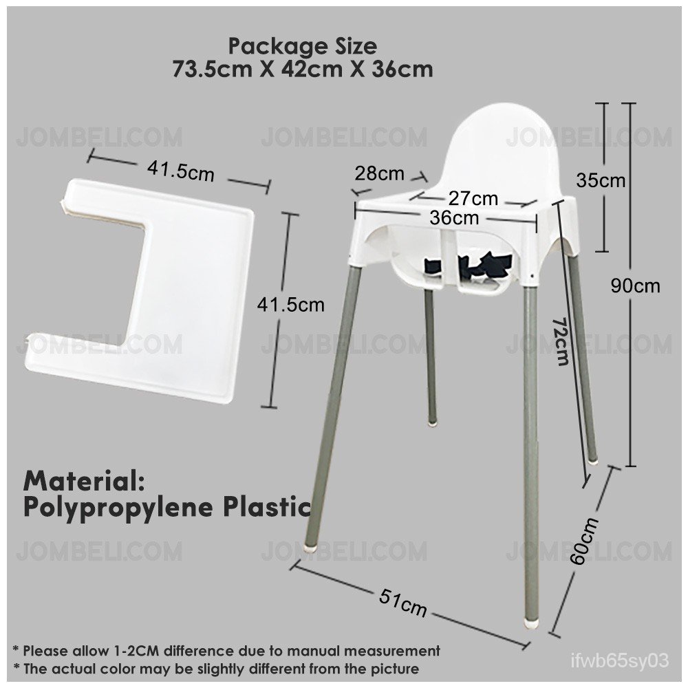 **Jombeli Baby Dining Chair Whole Set With Safety Seat Bely / chair