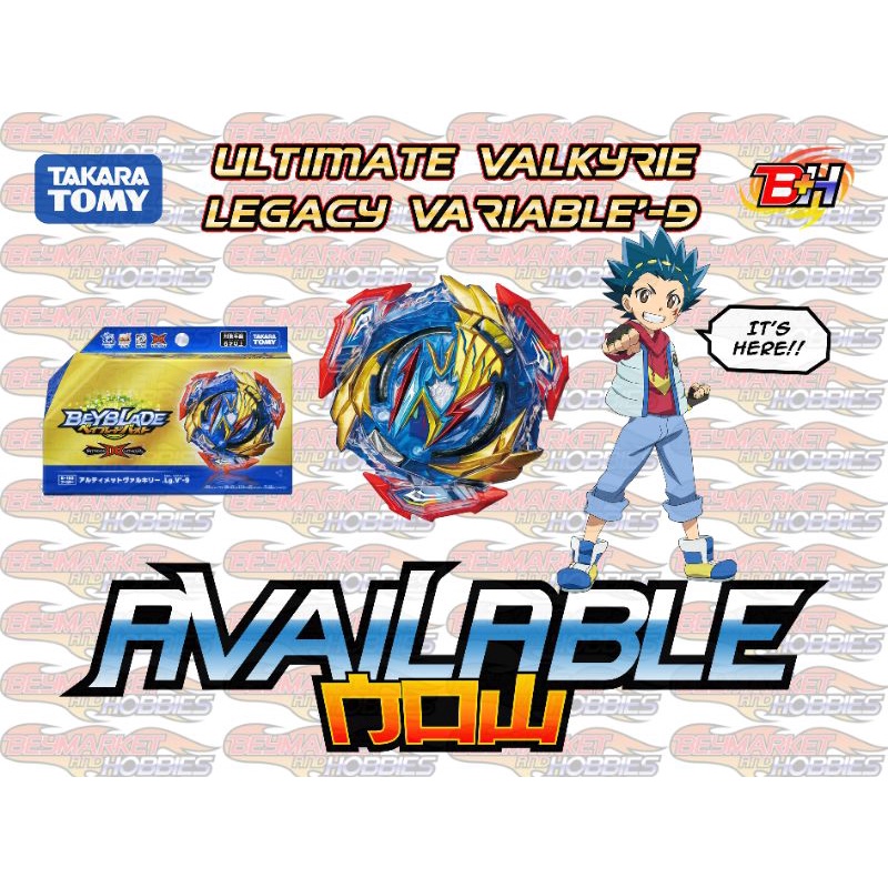 Takara Tomy Beyblade Burst B-193 Ultimate Valkyrie Legacy Variable'-9