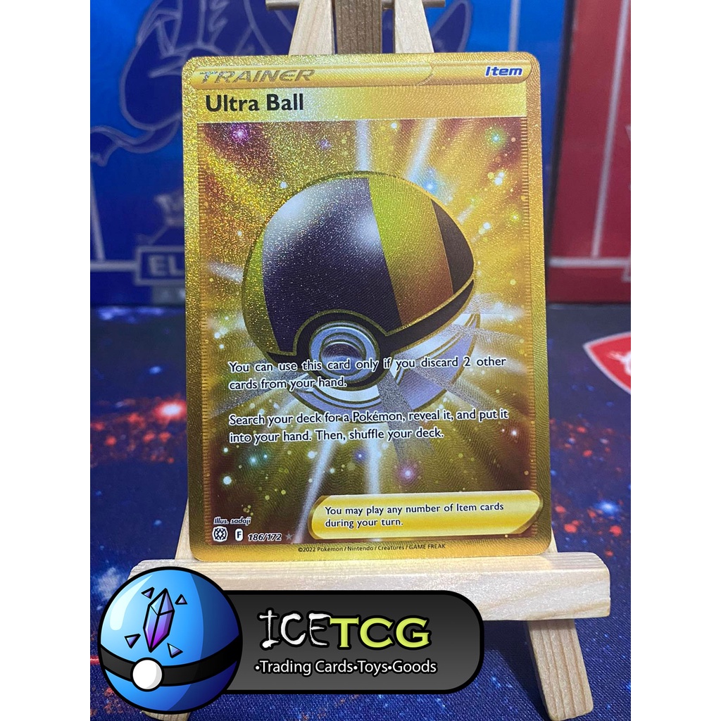 Ultra Ball - 186/172 - Secret Rare - Pokemon Trading Card Singles | Shopee  Philippines