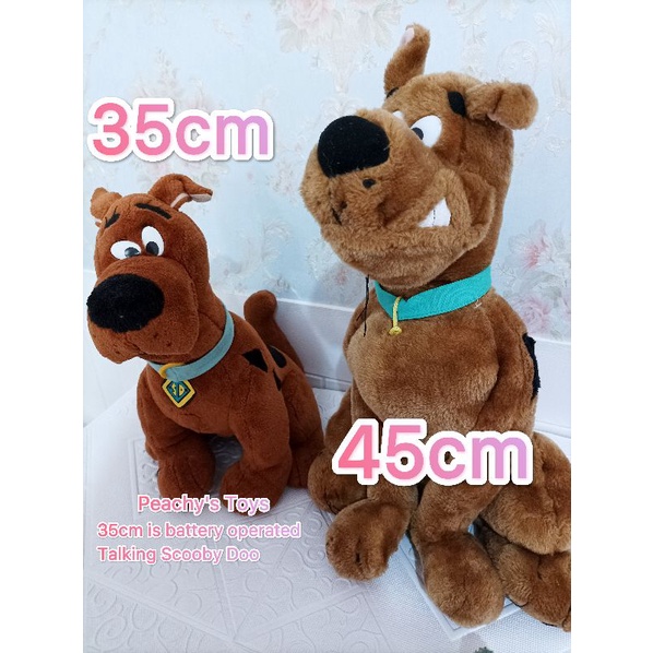 35cm Talking Scooby Stuffed Toy / 45cm Scooby Doo Plushie Stuffed Toy ...