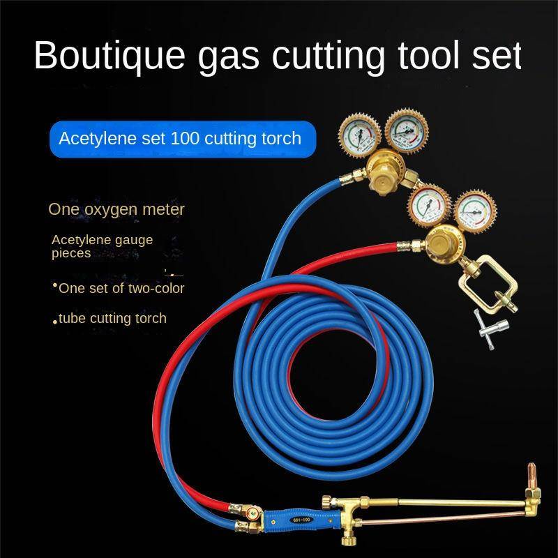 Industrial gas cutting tool set 8mm oxygen acetylene tube 100 type 30