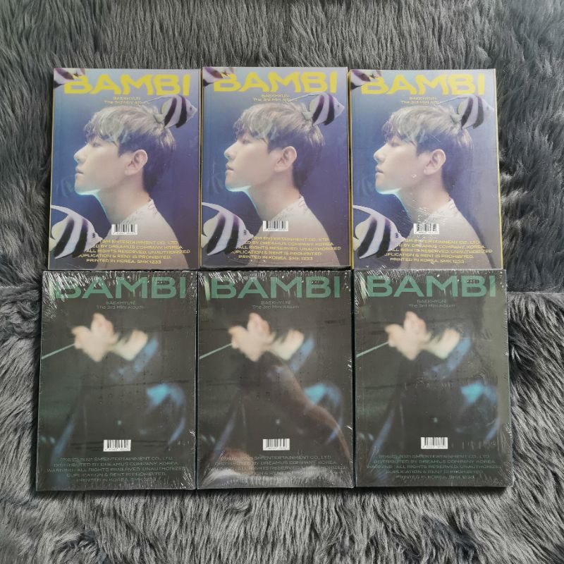 ONHAND - BAEKHYUN Bambi Album (Photobook Version) | Shopee Philippines