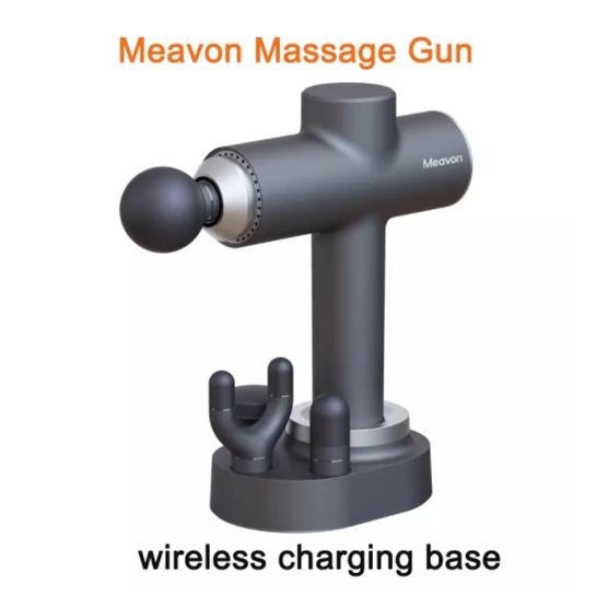 Youpin Meavon Body Massager Electric Smart Double Mode Fascia Gun Silicone Head Deep Massage For