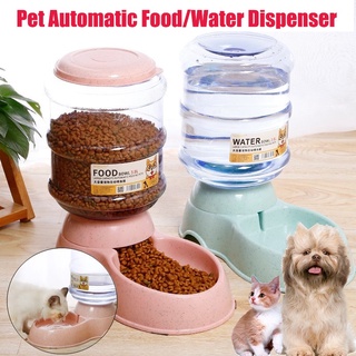 3.8L Pet automatic water feeder dogcat water dispenser food feeder ...