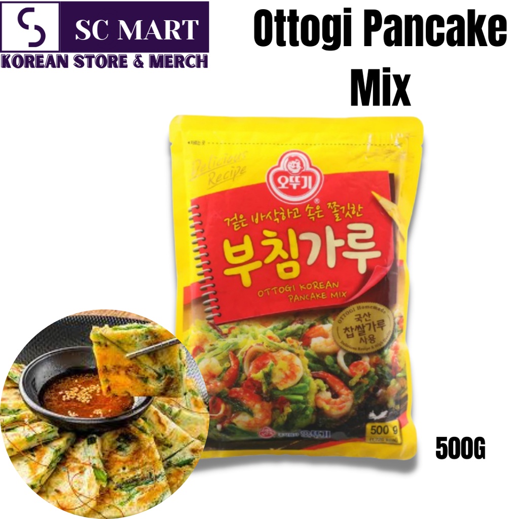 Ottogi Korean Pancake Mix 500g Vegetable & Seafood Korean pancake mix