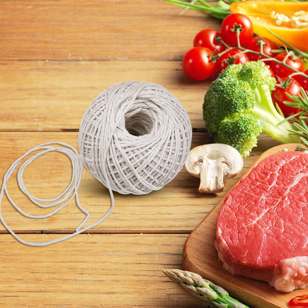 220-feet Cooking Butcher's Cotton Twine String for Meat Prep and ...
