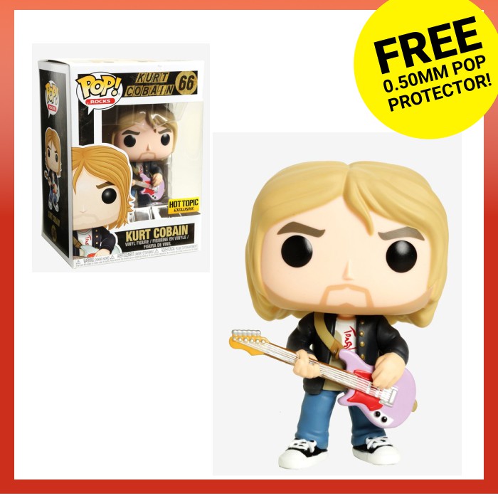 Rocks Kurt Cobain [Hot Topic] #66 Funko Pop Vinyl Figure | Shopee  Philippines