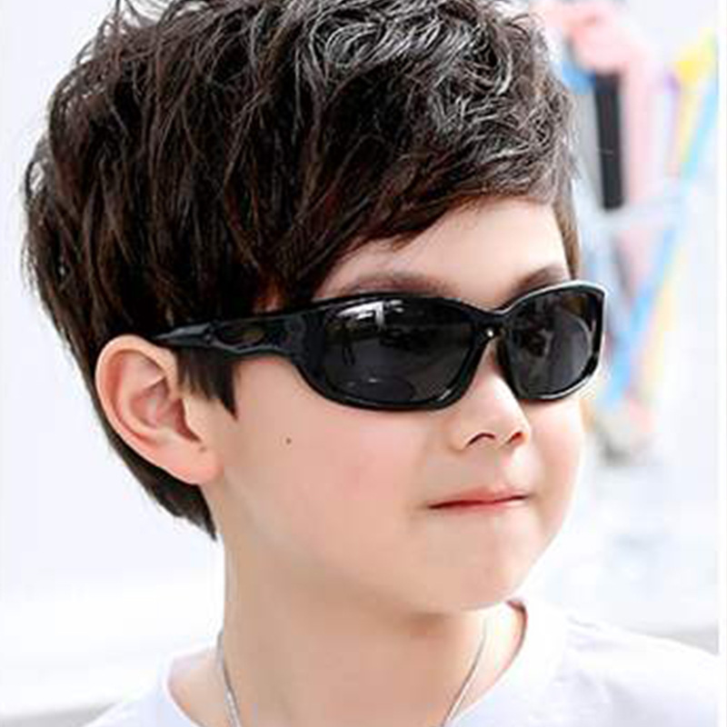 New Polarized Kids Cycling Sun Glasses Boys Girls Baby Quality Sport  Sunglasses Children Uv400 Eyewear With Case - Cycling Sunglasses