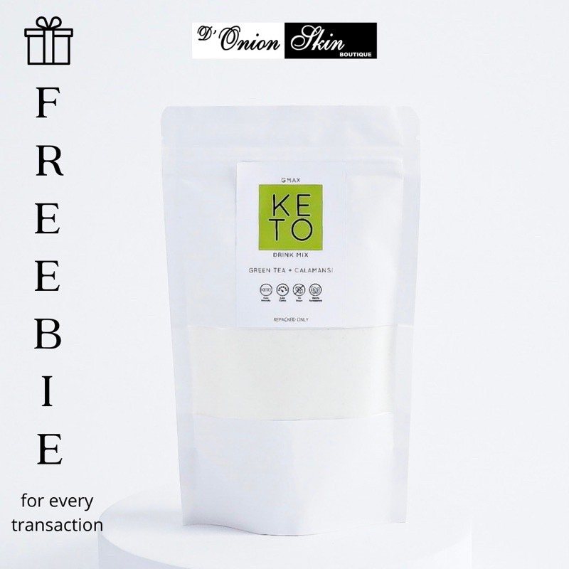 Food & Beverage GMAX 150GRAMS KETO GREEN TEA CALAMANSI (REPACKED